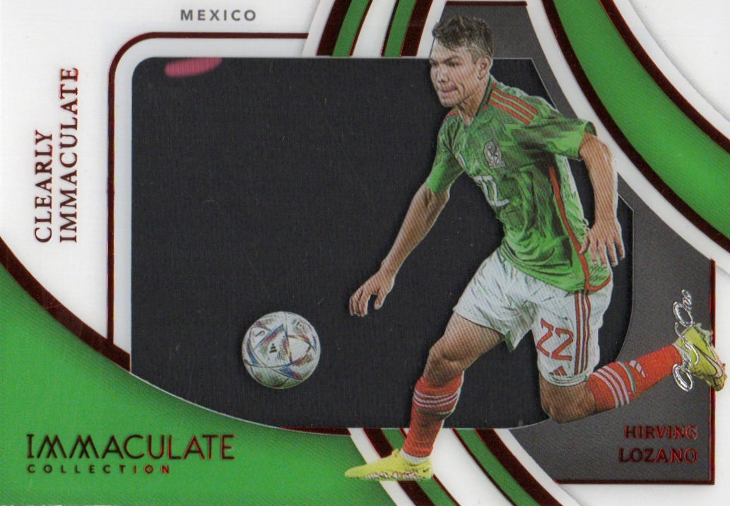 2022-23 Panini Immaculate 1/1 Hirving "Chucky" Lozano Parche